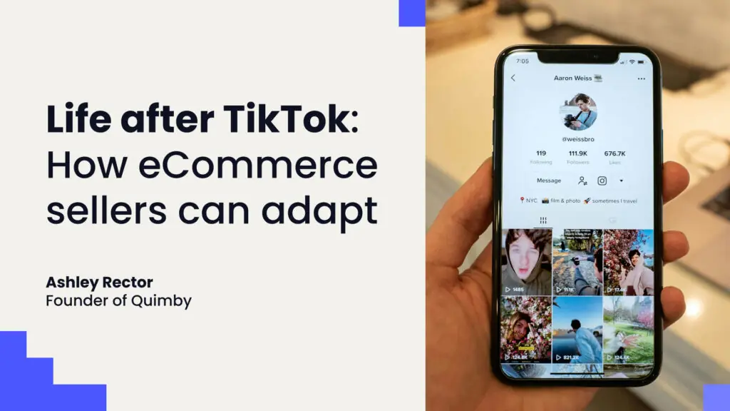 TikTok’s countdown: How eCommerce sellers can prepare for the ban